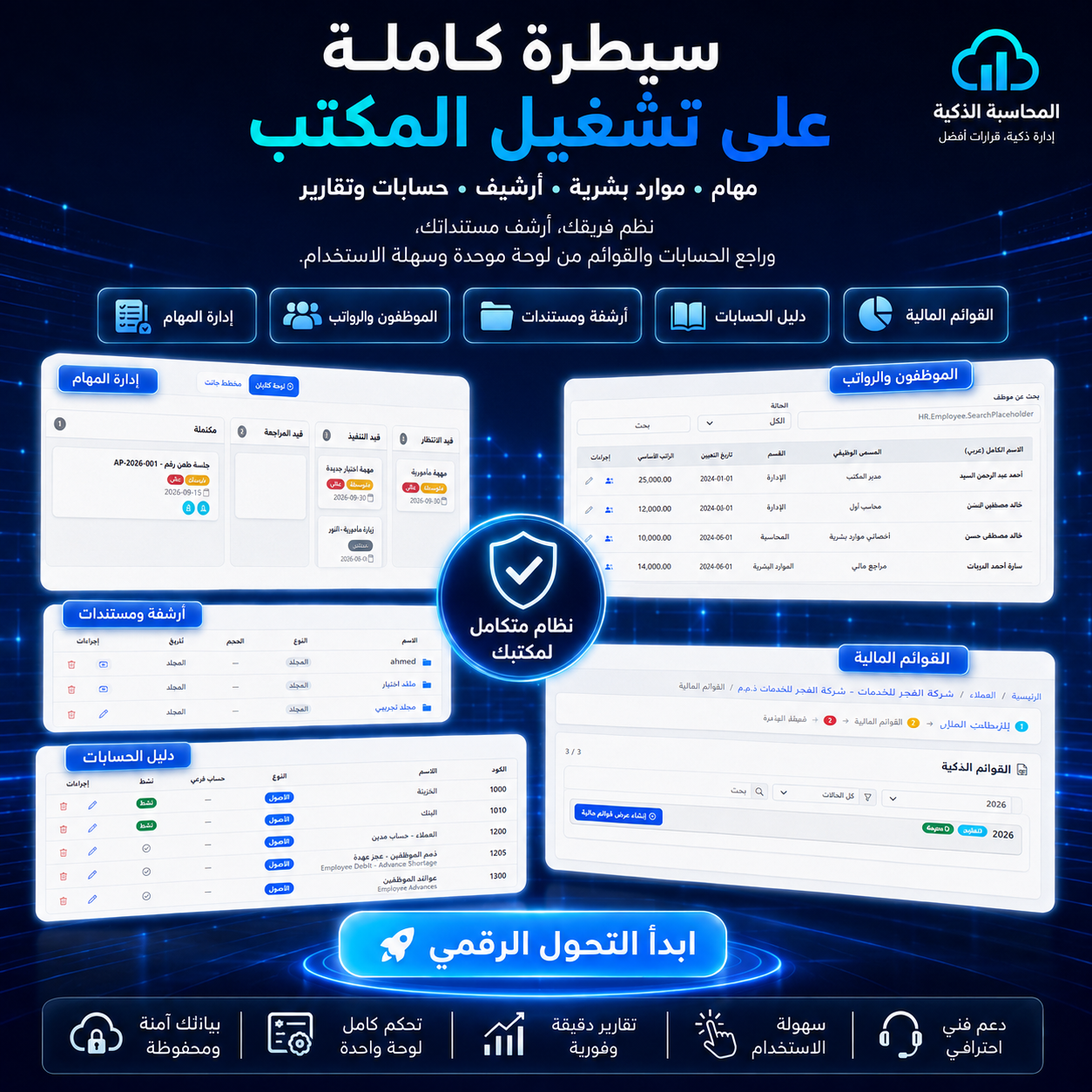 أدارة مكاتب المحاسبة  — 7